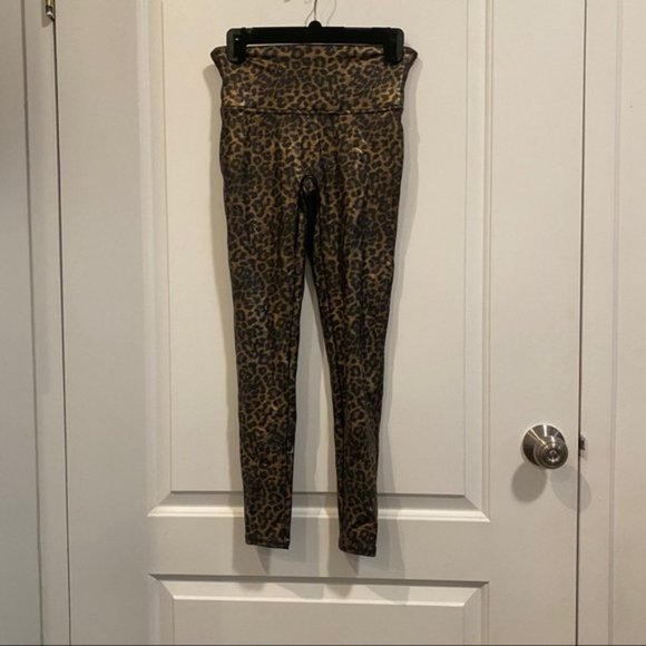 Spanx Faux Leather Leopard Leggings - Picture 5 of 6